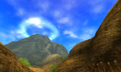 Death Mountain from Legend of Zelda: Orcarina of Time. 